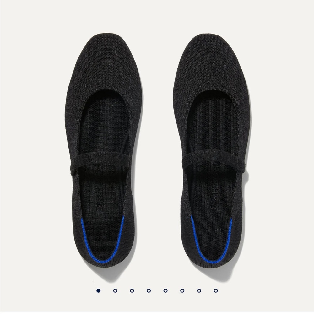 Black rothy’s mary jane’s size 10